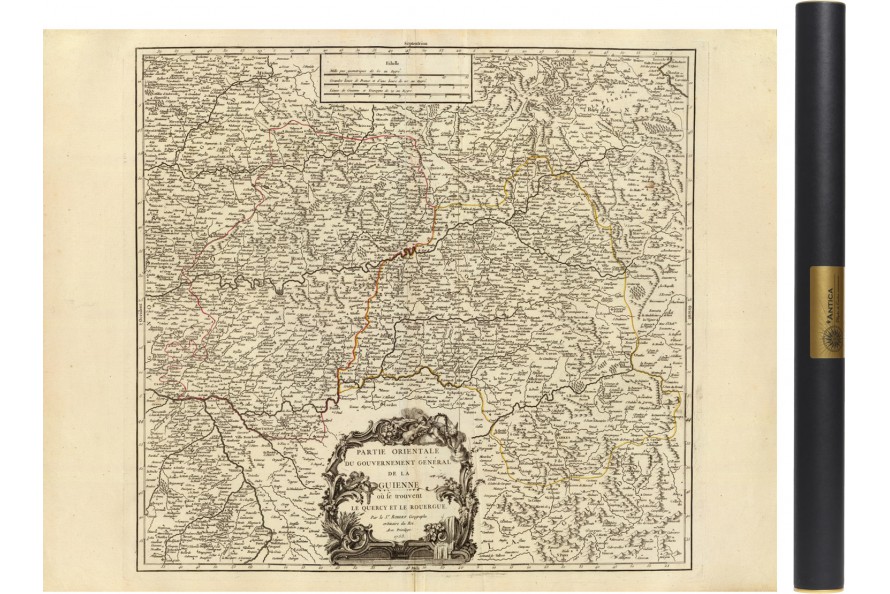 Quercy et Rouergue en 1753