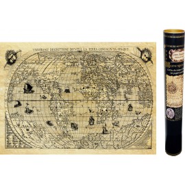 Weltkarte im Jahr 1550