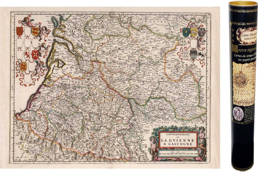 Guyenne et Gascogne en 1682