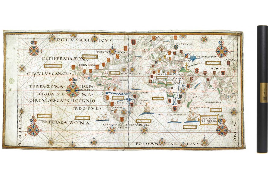 Portugiesisch Portulan von 1573