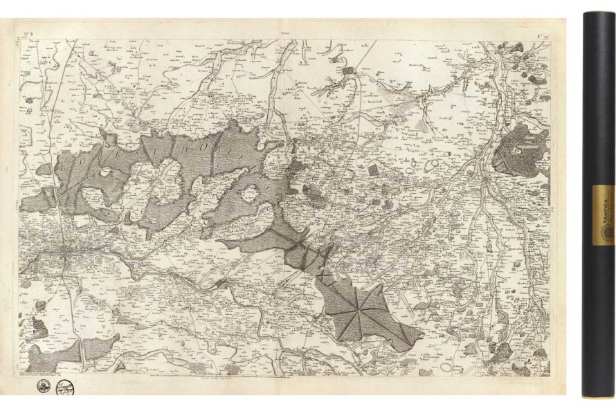 Carte de Cassini 008 - Orléans