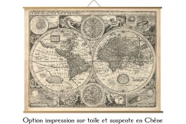 Welt im Jahr 1651 welkarten