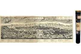 Marseille carte ancienne