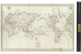 Karte der Expedition oder Reise von De la Perouse im Jahre 1788