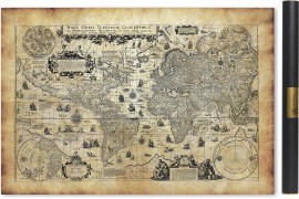 Karte der antiken Welt von 1623