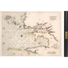 Carte du Finistere en 1693