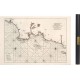 Carte de la baie d'Audierne à L'Ile de Groix en 1693