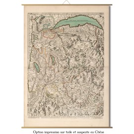 Carte ancienne de Savoie - 1695