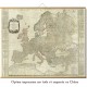 Grande carte d'Europe en 1787