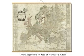 Grande carte d'Europe en 1787