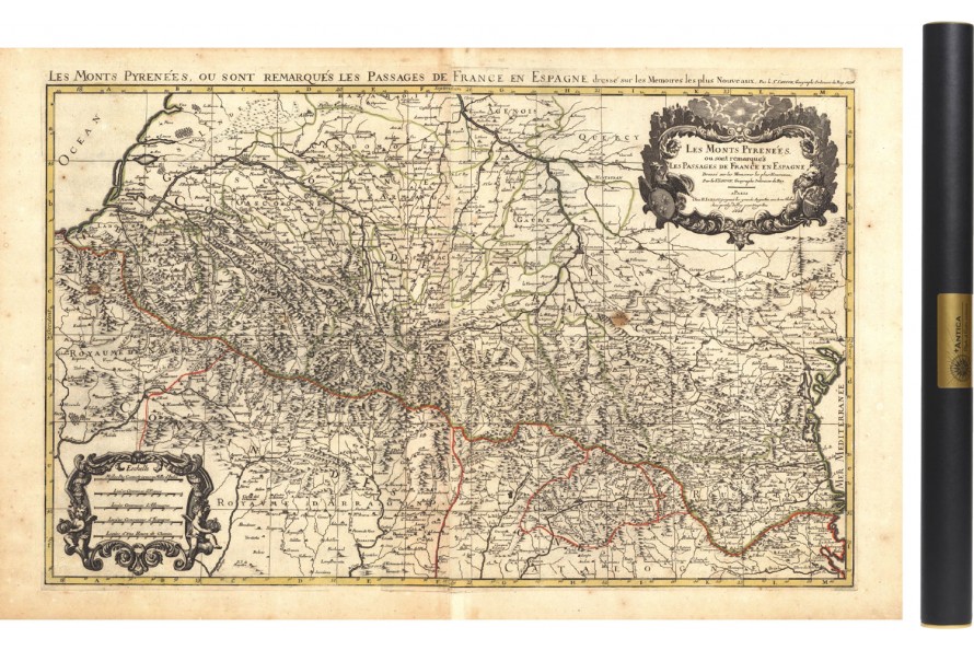 Les Monts Pyrénées - 1696