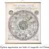 Carte cosmologique de 1696 pour alchimistes !