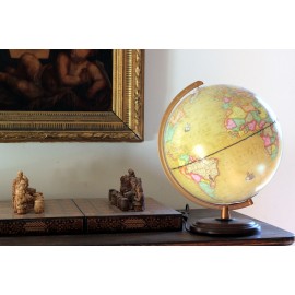 Globe terrestre luxe "à l'antique"