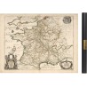 Carte des postes en 1691