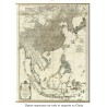 Carte de l'Asie en 1752