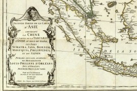 Carte de l'Asie en 1752