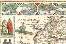 Afrika im Jahr 1630 von Willem Blaeu