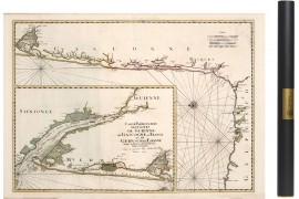 Carte ancienne de la Guyenne et Gascogne en 1693