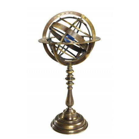 Authentic Models Armillarsphäre Bronze, Armillary Dial
