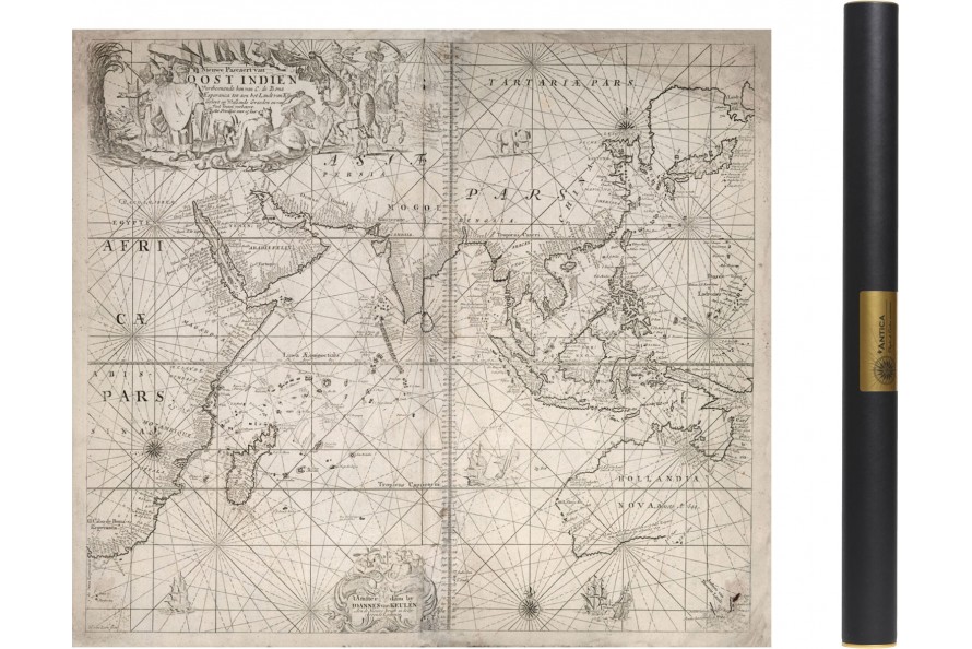 Indischer Ozean im Jahre 1680
