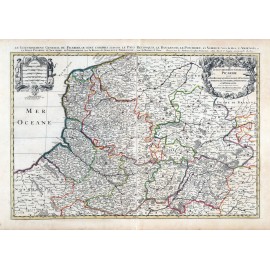 Carte des mondes anciens d'Homère, Aristote, Ptolémée, Strabon, et d'Erastothène en 1831