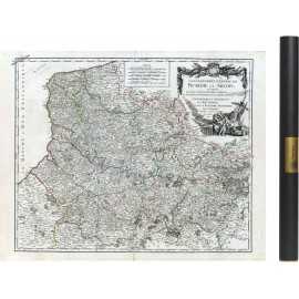 Carte des mondes anciens d'Homère, Aristote, Ptolémée, Strabon, et d'Erastothène en 1831