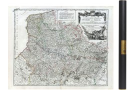 Carte des mondes anciens d'Homère, Aristote, Ptolémée, Strabon, et d'Erastothène en 1831