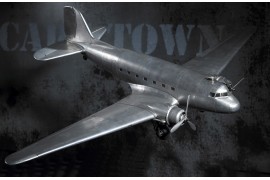 Metallmodell der DC-3 "Dakota"