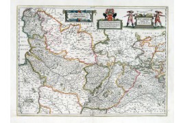 Carte des mondes anciens d'Homère, Aristote, Ptolémée, Strabon, et d'Erastothène en 1831