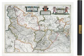 Carte des mondes anciens d'Homère, Aristote, Ptolémée, Strabon, et d'Erastothène en 1831