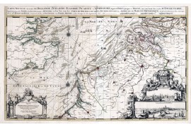 Carte des mondes anciens d'Homère, Aristote, Ptolémée, Strabon, et d'Erastothène en 1831