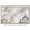 Carte des mondes anciens d'Homère, Aristote, Ptolémée, Strabon, et d'Erastothène en 1831