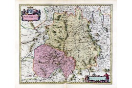 Carte des mondes anciens d'Homère, Aristote, Ptolémée, Strabon, et d'Erastothène en 1831