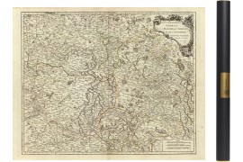 Carte des mondes anciens d'Homère, Aristote, Ptolémée, Strabon, et d'Erastothène en 1831