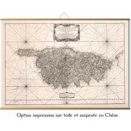 Carte des mondes anciens d'Homère, Aristote, Ptolémée, Strabon, et d'Erastothène en 1831