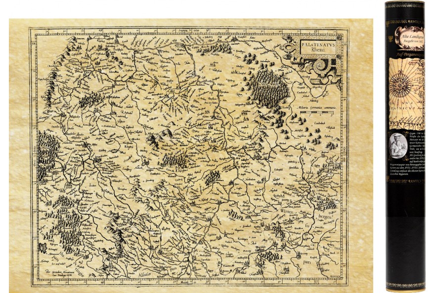 Palatinatus Rheni- Rheinland-Pfalz - 1592