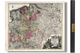 alte Westfalenkarte 1729