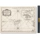 Carte des mondes anciens d'Homère, Aristote, Ptolémée, Strabon, et d'Erastothène en 1831