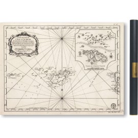 Carte des mondes anciens d'Homère, Aristote, Ptolémée, Strabon, et d'Erastothène en 1831