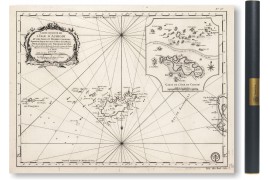 Carte des mondes anciens d'Homère, Aristote, Ptolémée, Strabon, et d'Erastothène en 1831