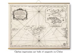 Carte des mondes anciens d'Homère, Aristote, Ptolémée, Strabon, et d'Erastothène en 1831