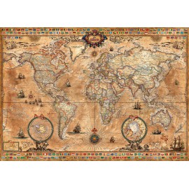 Carte moderne à la façon XVII eme Siécle