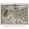Carte des mondes anciens d'Homère, Aristote, Ptolémée, Strabon, et d'Erastothène en 1831