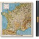 Carte des mondes anciens d'Homère, Aristote, Ptolémée, Strabon, et d'Erastothène en 1831