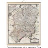 Carte des mondes anciens d'Homère, Aristote, Ptolémée, Strabon, et d'Erastothène en 1831