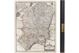 Carte des mondes anciens d'Homère, Aristote, Ptolémée, Strabon, et d'Erastothène en 1831