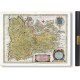 Carte des mondes anciens d'Homère, Aristote, Ptolémée, Strabon, et d'Erastothène en 1831