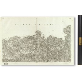 Carte de Cassini 043 - Laon et Noyon - 1750