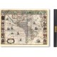 Carte des mondes anciens d'Homère, Aristote, Ptolémée, Strabon, et d'Erastothène en 1831