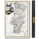 Carte des mondes anciens d'Homère, Aristote, Ptolémée, Strabon, et d'Erastothène en 1831